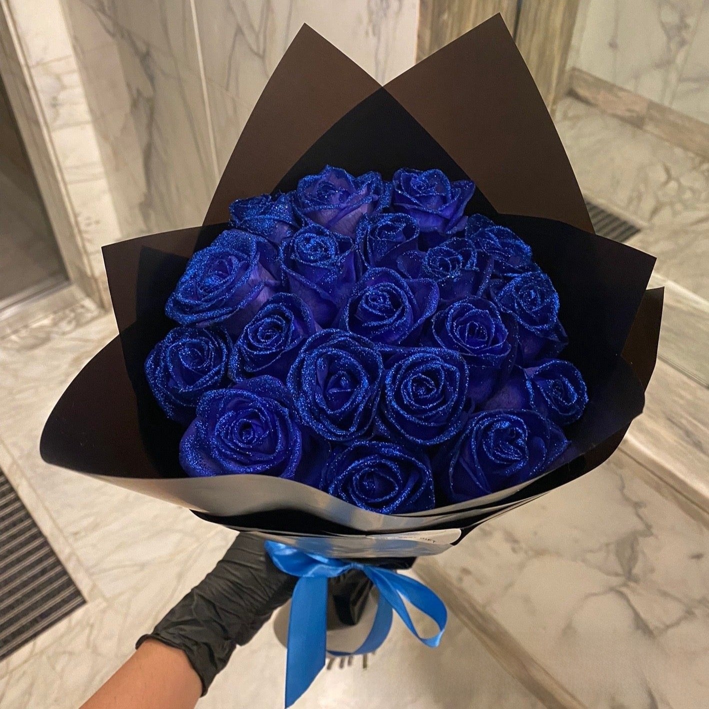 Eternal Glitter Rose Bouquet - The Flower That Never Fades