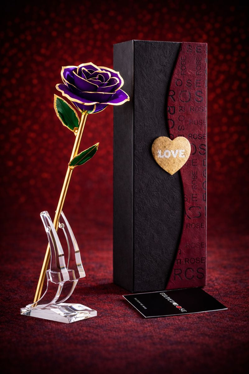 24K Gold-Plated Rose - Gift of Eternal Love
