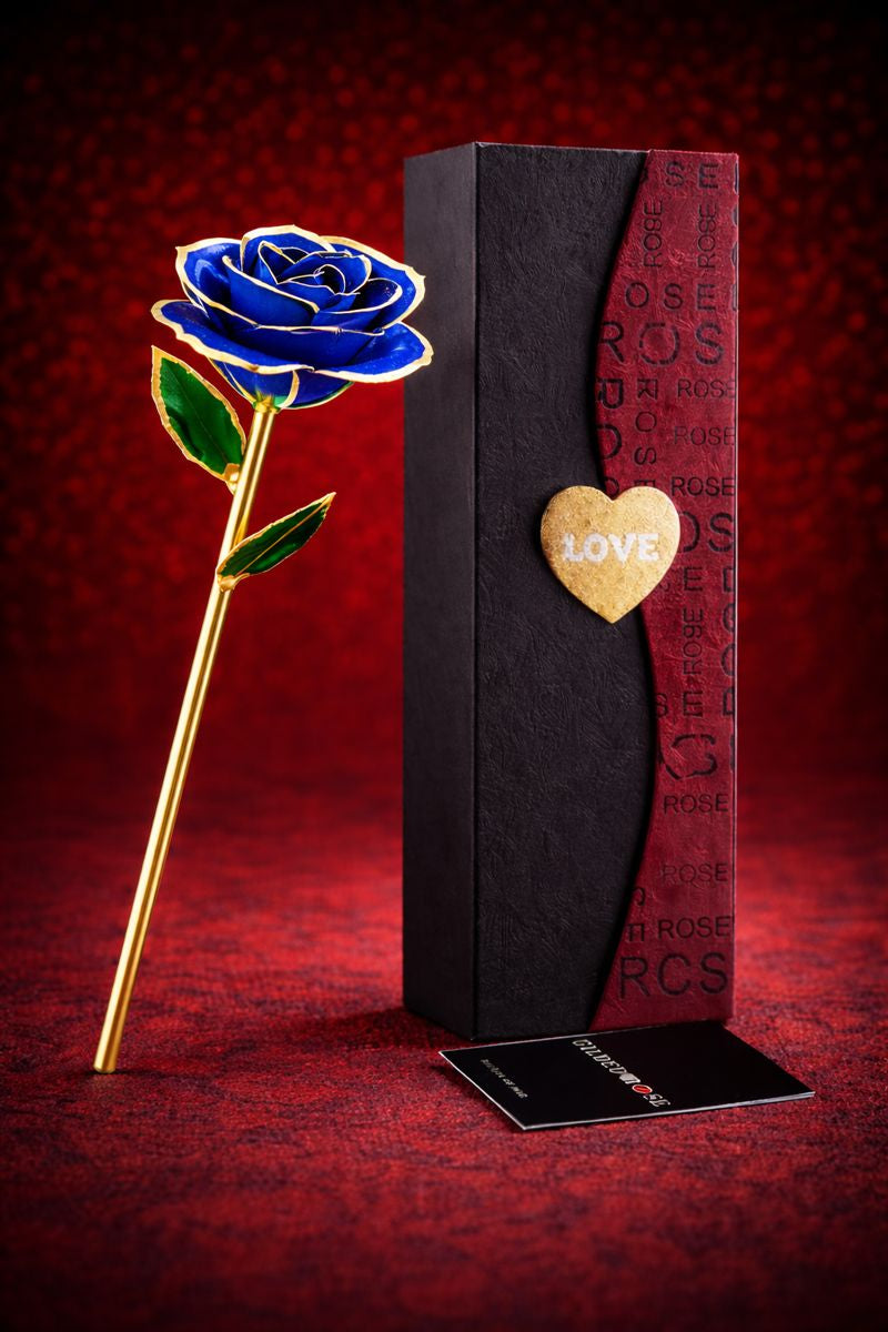 24K Gold-Plated Rose - Gift of Eternal Love