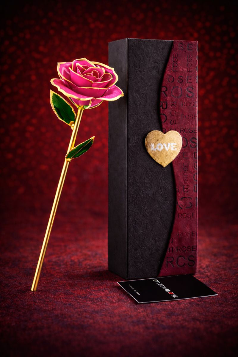 24K Gold-Plated Rose - Gift of Eternal Love